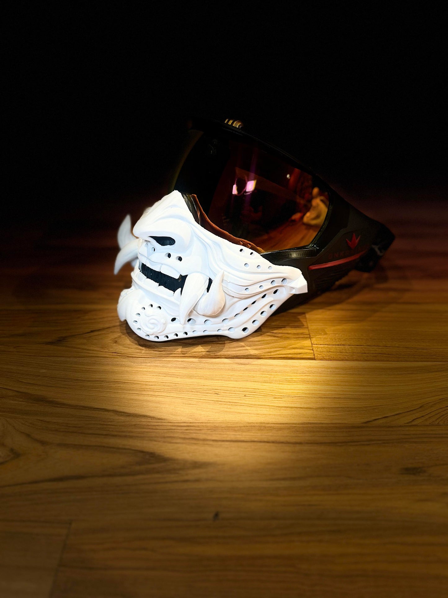 Ronin (Samurai Oni) Paintball, Airsoft, Cosplay mask accessory