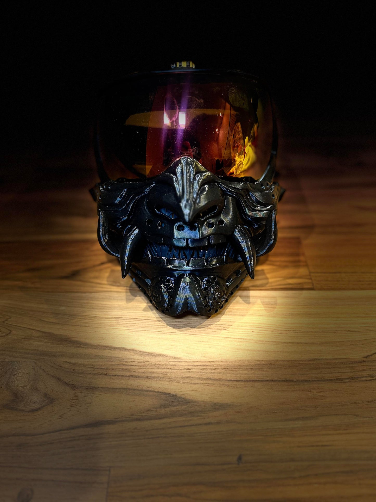 Ronin (Samurai Oni) Paintball, Airsoft, Cosplay mask accessory