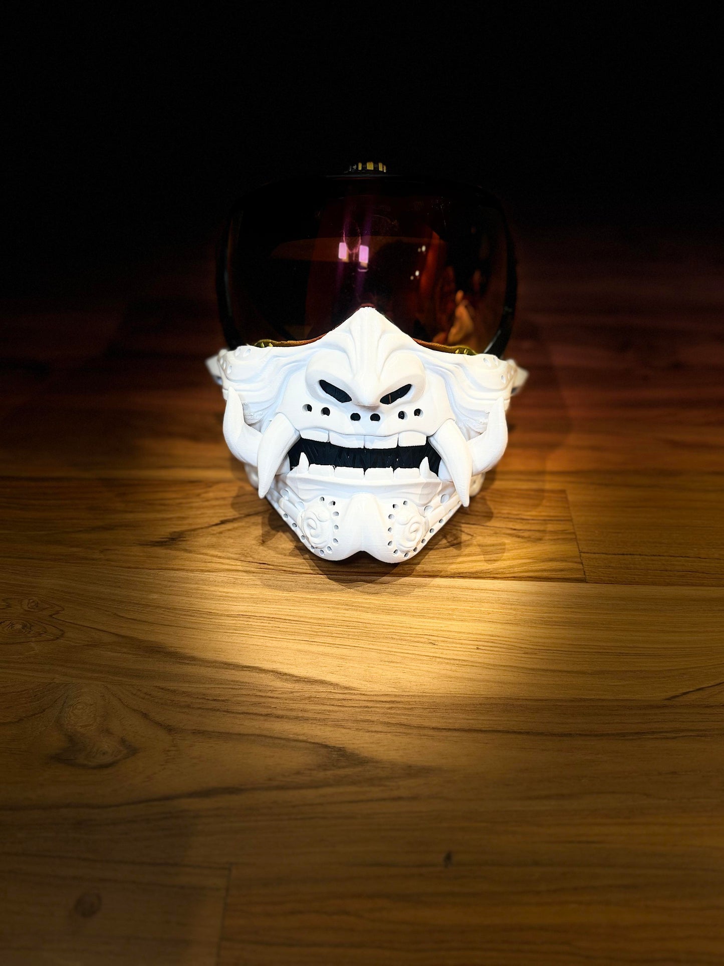 Ronin (Samurai Oni) Paintball, Airsoft, Cosplay mask accessory