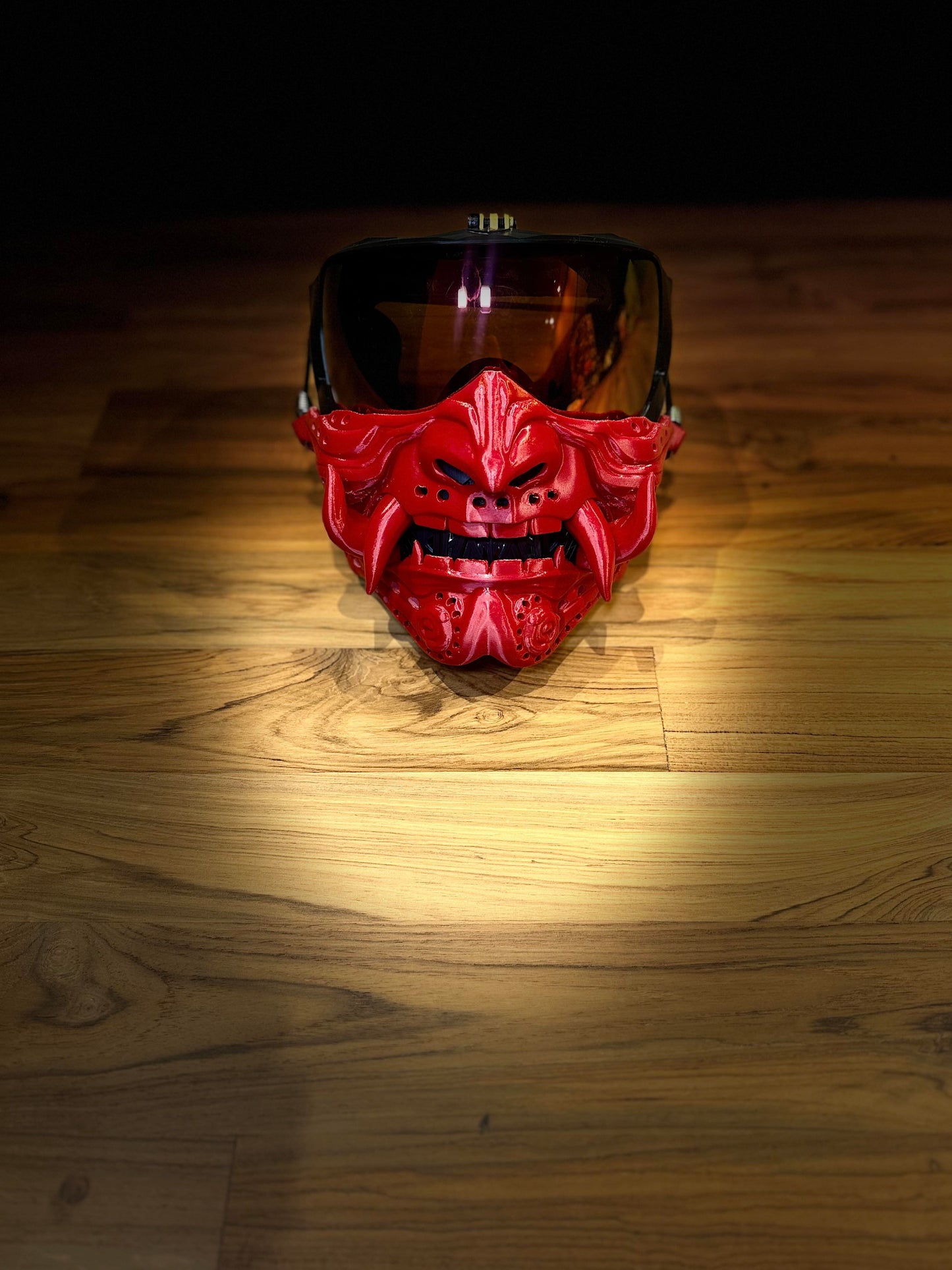 Ronin (Samurai Oni) Paintball, Airsoft, Cosplay mask accessory