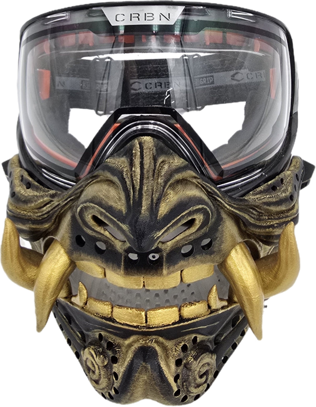 CUSTOM Painted RONIN (Samurai Oni) Paintball, Airsoft, Cosplay Mask Ac – JAWZ