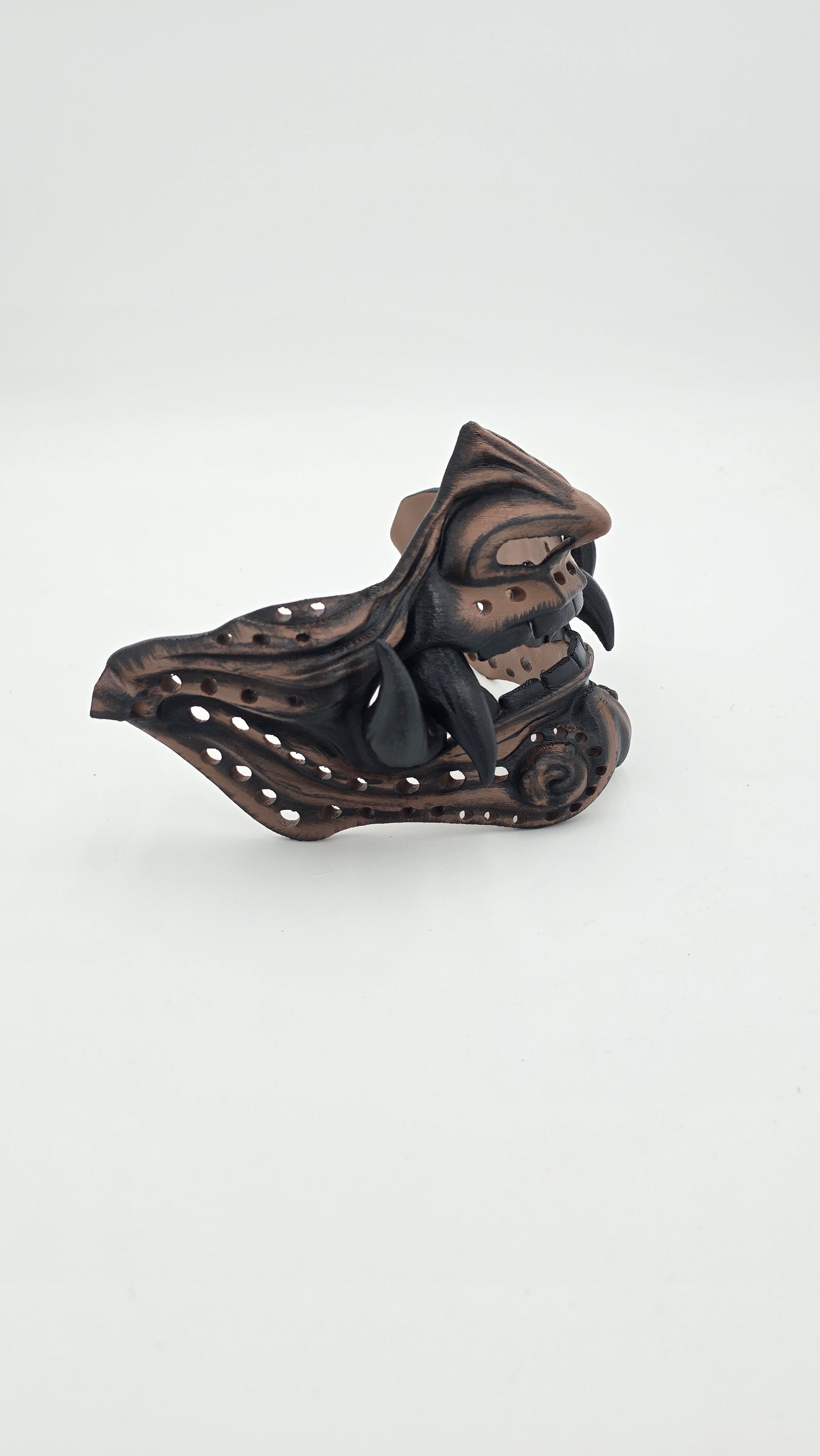 CUSTOM Painted RONIN (Samurai Oni) Paintball, Airsoft, Cosplay Mask Accessory