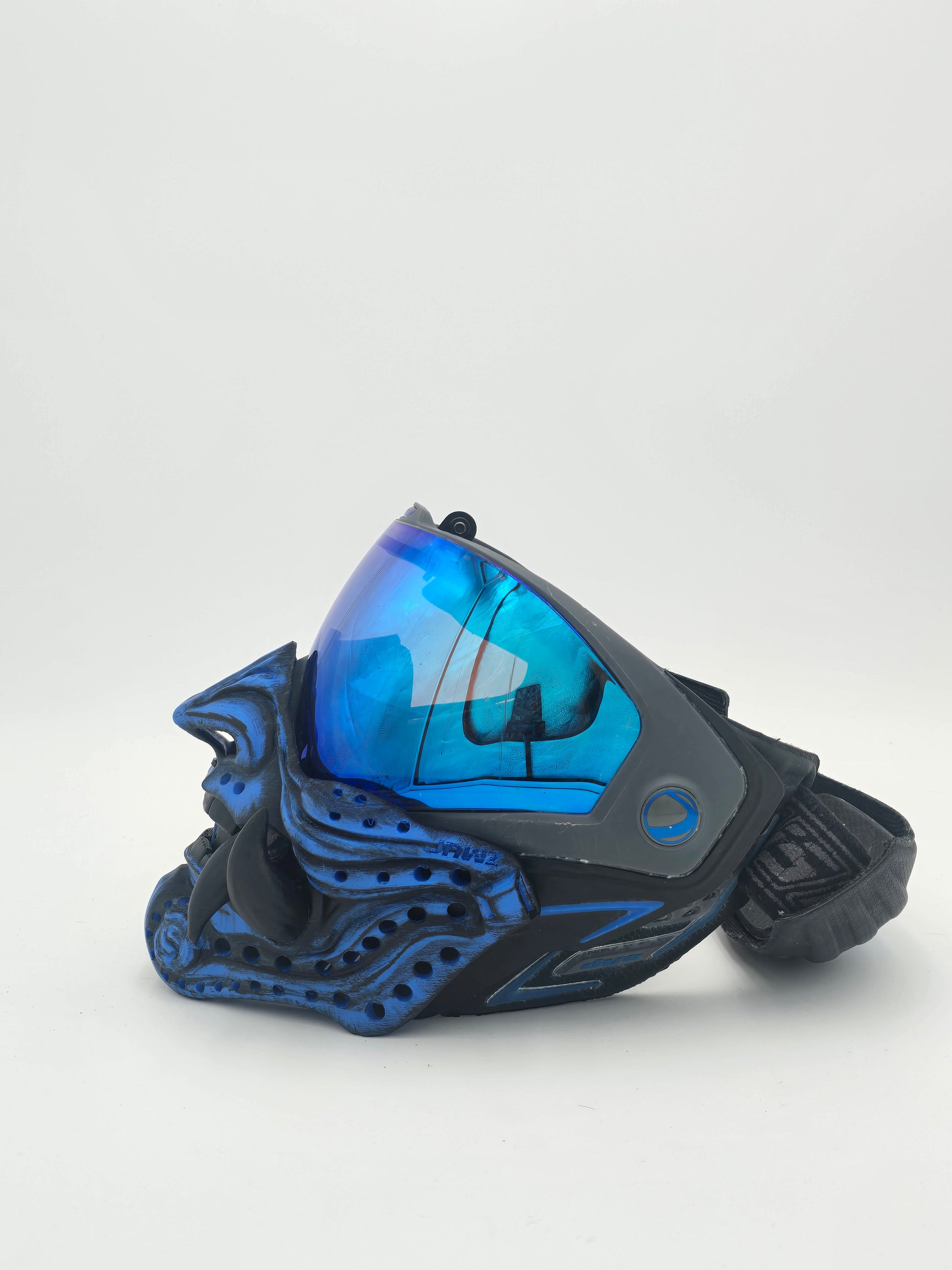 SAMURAI ONI AIRSOFT MASK MOTORCYCLE PAINTBALL JAPANESE HALF MEMPO SAMURAI ONI AIRSOFT MASK MOTORCYCLE PAINTBALL JAPANESE HALF MEMPO