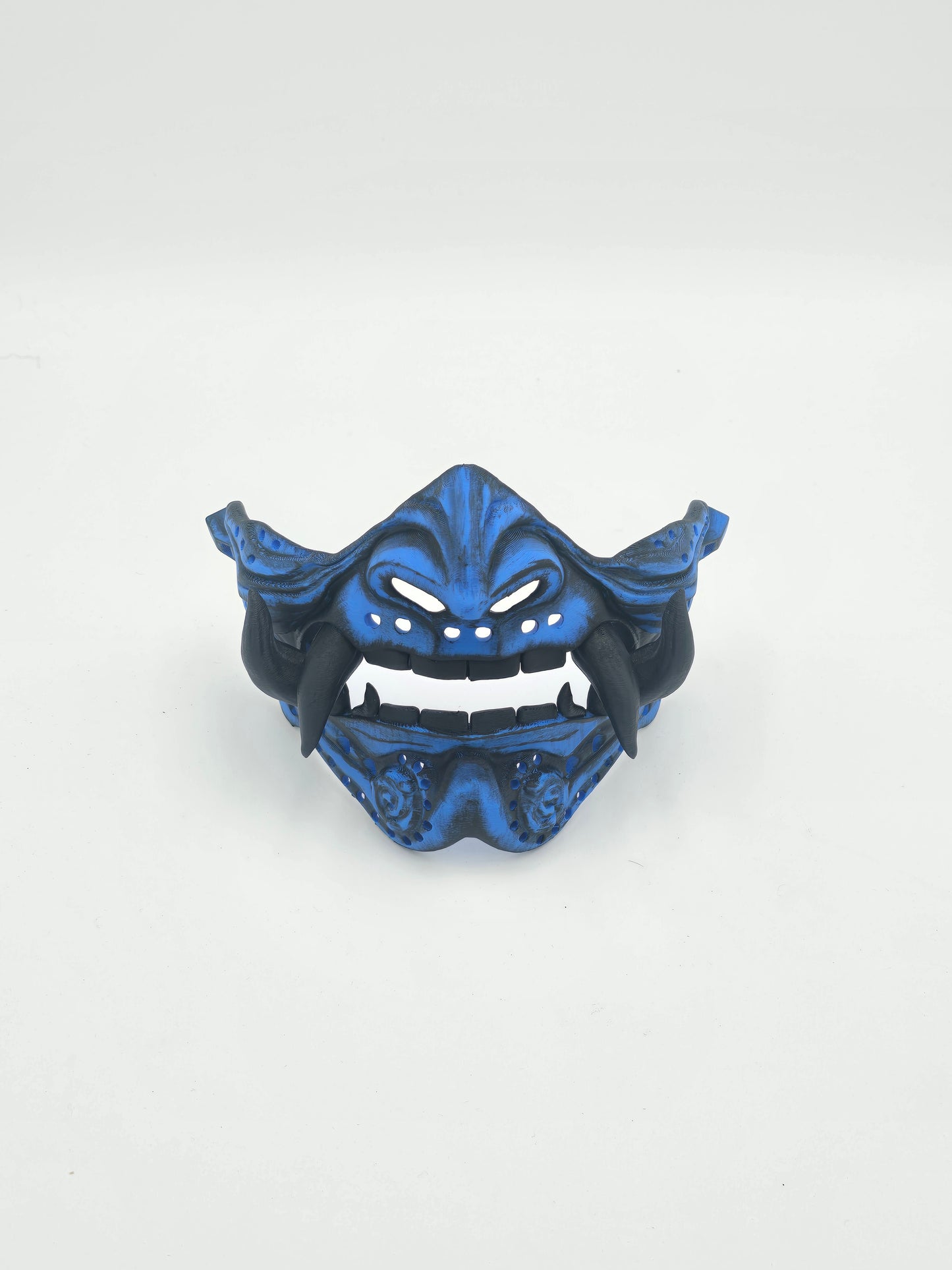 Custom Painted RONIN (Samurai Oni) Paintball, Airsoft, Cosplay Mask Accessory